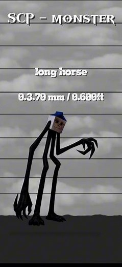 😱 SCP Monsters Size Comparison | Height, Weight & Scale! #size #comparison #monster #shorts