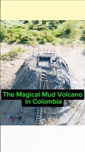 Totumo Mud Volcano in Colombia | The Unique Tradition of Mud Bathing with Many Benefits #worldfacts