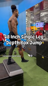 ⚡️48 Inch Single Leg Depth Box Jump⚡️🚀 Slomo version with the backflip too 🐐 🕷️197 Ibs 5’11🕷️ Check out my latest 70 Inch Standing Box Jump video 🤝🏾 🤞🏾 - - - #boxjump #boxjumps #worldrecord #jump #jumptraining #athlete #jumphigh #athleticism #fit #verticaljumptraining #athletics #athletictraining #fitnessmotivation #fitnessgoals #sctop10 #trendingreels #fitnessreels #workoutreels #fitfam #plyometrics #sport #explosivetraining #gymworkout #viral #viralreels #reels #houseofhighlights #tren