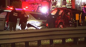 5 taken to hospital after Johnston crash involving state police cruiser