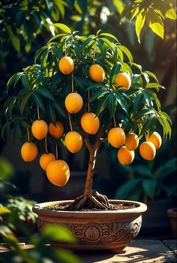 Mango Bonsai Plant with Lots of Fruits | Rare & Amazing