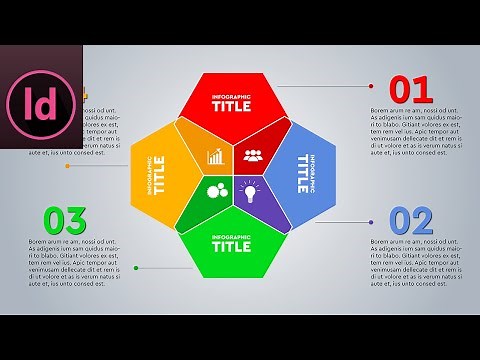 How to Create Venn Diagram Infographic Design Template in Adobe InDesign