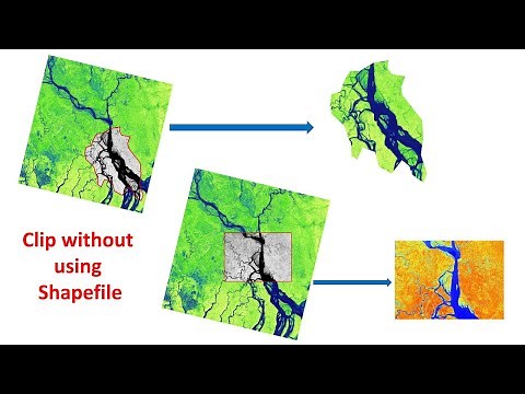 Clipping/Extracting Raster Data without Using any Shapefile in ArcGIS