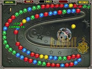 20x combo in Long Range | Zuma Deluxe