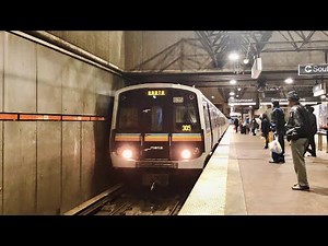 QUICK FOOTAGE: MARTA Trains at Atlanta, GA
