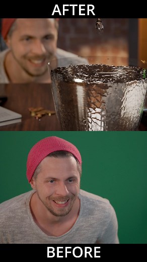 Greenscreen Effects Before / After #edit #cgi | Phil.Flock