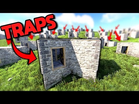We Covered The Entire Rust Server With Trap Bases