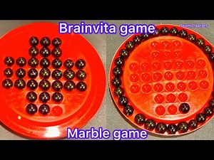 How to solve brainvita #marble solitaire #brainvita game #pegsolitaire ‪@swathicreations214‬