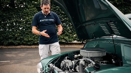 Building a custom V8 powered 1954 Morris Oxford