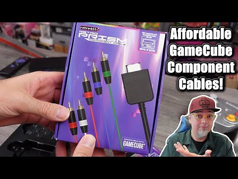 FINALLY! An Affordable Nintendo GameCube Component Cable! Retro-Bit Retro Prism Review!
