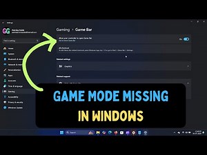 How to Fix Game Mode Missing in Windows 11