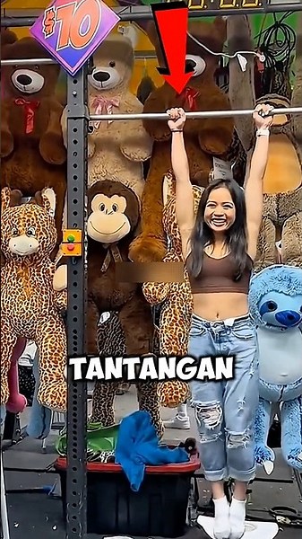 2 minute hanging challenge ends outside nurul 🤯