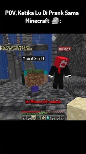 POV, Ketika Lu Di Prank Sama Minecraft