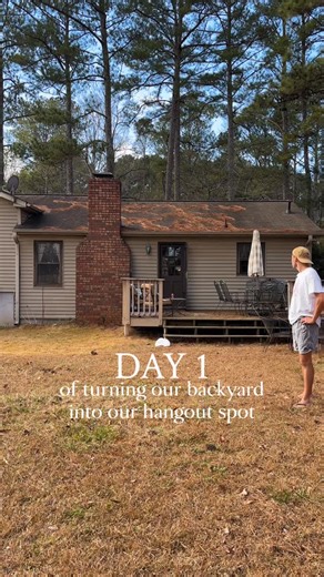 Vinny Loccisano on Instagram: "Day 200 of owning our house. Day 1 of starting on our backyard. We ALMOST have our inside finished, but I’ve been craving a Dutch door so I just went ahead and cut her in half. And we haven’t closed it in 3 days. We made the right decision. #dıy #fixerupper"