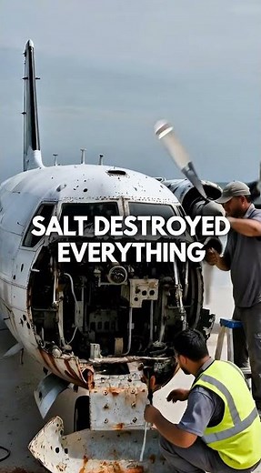 We Restored an Abandoned P-3 Orion Destroyed by the Ocean ✈️🔥