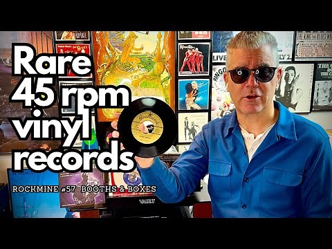 Rare 45 rpm Vinyl Records - Booths, Bins & Big Boxes 😎