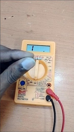 How to test resistor by multimeter 😱😱
