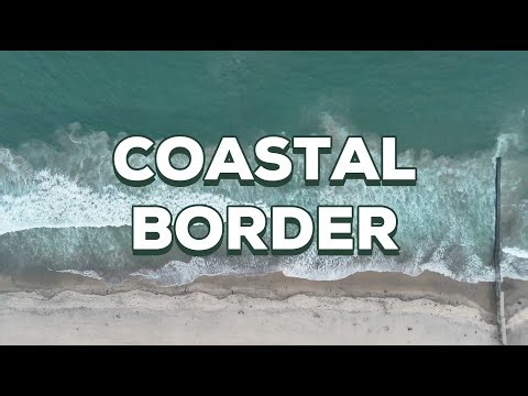 Relaxing Beach Drone Footage in 4K | Mexico–U.S. Border Playas de Tijuana & Imperial Beach