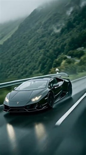 Black Metallic Lamborghini #RainbowLambo#ColorfulSupercar#LamboCustom#MetallicLambo