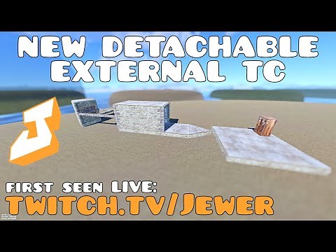 Detachable External TC #jewer #rust #rustgameplay #rustconsole #playrust #twitch #gaming