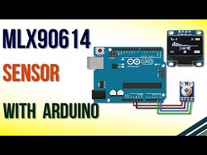 MLX90614 Non Contact Infrared Thermometer with Arduino | Non-contact temperature sensor mlx90614