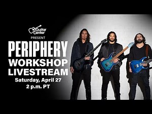 Periphery Guitar Workshop with Misha Mansoor, Mark Holcomb and Jake Bowen | Guitar Center Hollywood