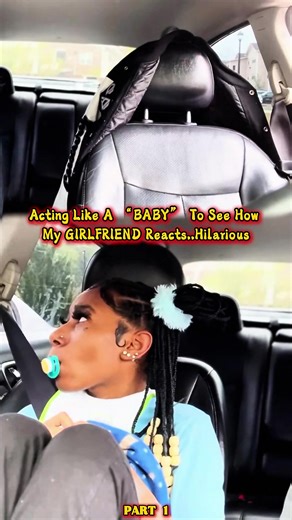 Acting Like A “BABY” To See How My GIRLFRIEND Reacts..Hilarious #rkempiree #fyp #😂😂😂 #funnycouple