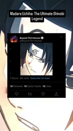 Madara Uchiha: The Ultimate Shinobi Legend | True Power of the Ghost of the Uchiha 🔥#madara #narutop