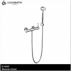 [Hot Item] Watermark Compliance Stainless Steel Shower Faucet Commercial Installation