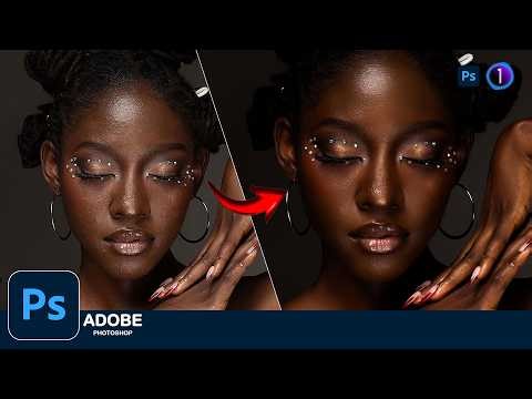 High-End Skin Retouching for Beginners | Photoshop Frequency Separation Tutorial(Full Workflow 2026)