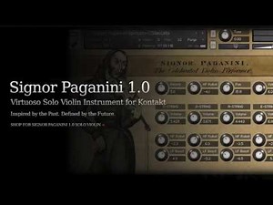 Signor Paganini Virtual Violin VS. Live Studio Recording