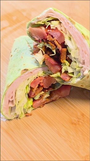 How to Make a Turkey Bacon Wrap