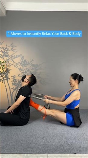 4 Quick Moves to Instantly Relax Your Body and Relieve Back Pain from Sitting or Standing