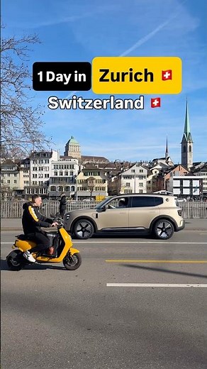 Zurich Switzerland 🇨🇭 1 day itinerary 😍✈️ #switzerland #travel