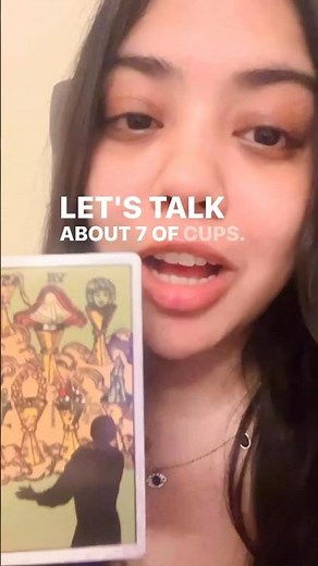7 of cups Tarot Card meaning | Let’s talk tarot #tarotforbeginners #tarot