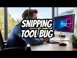 Snipping tool windows 11 shows on bottom of screen not working (2025)