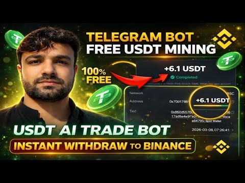 Instant usdt Telegram bot 2026 | Free usdt mining Telegram bot | Free Telegram bots