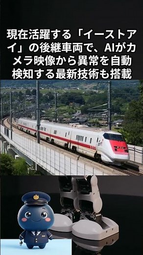 [East i to Retire] New Shinkansen Inspection Train "SOAR" Unveiled! Features AI-Powered Automatic...