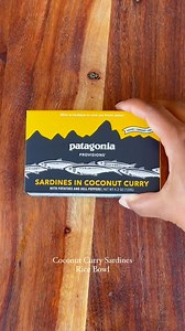 Our new Sardines in Coconut Curry, made with Organic coconut milk, potatoes and bell peppers, make for a delicious, quick, protein-rich meal — no cooking required. Just open a can over rice and top with pickled onions, fresh herbs, or whatever you have on hand for a convenient lunch in minutes. 🐟🥥🍚 | Patagonia Provisions
