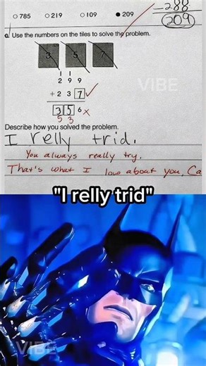 I really tried..