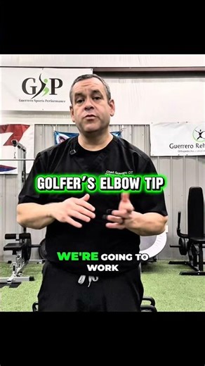 Golfer’s Elbow Tip!! #golf
