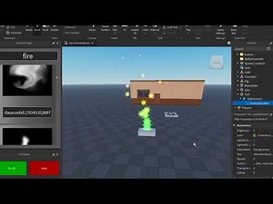 Roblox studio vfx using particle emitter