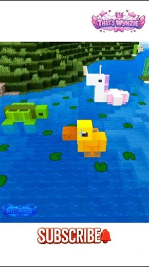 I Built a Unicorn🦄, Duck🦆& Turtle🐢 in Minecraft #minecraft#youtubeshorts#ytshorts#viral#youtuber