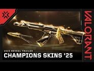 GO FOR GOLD -- Champions 2025 Skin Reveal Trailer - VALORANT
