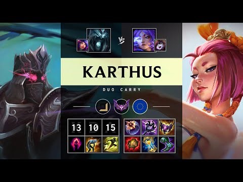 Karthus Carry vs Yunara - EUW Master Patch 25.19