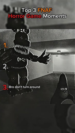 Ranking Funniest FNAF Horror Game Moments (bro the 1st clip, I thought he can't crawl bro) 💀🔥