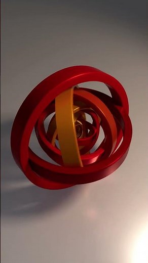 Mesmerizing ring loop animation | Blender 3D animation