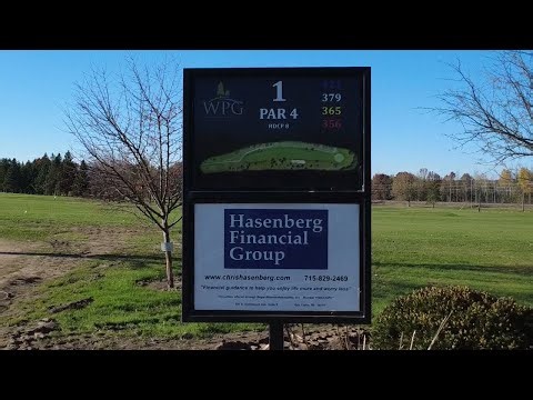 Hole 1 - Whispering Pines Golf Course - Cadott WI