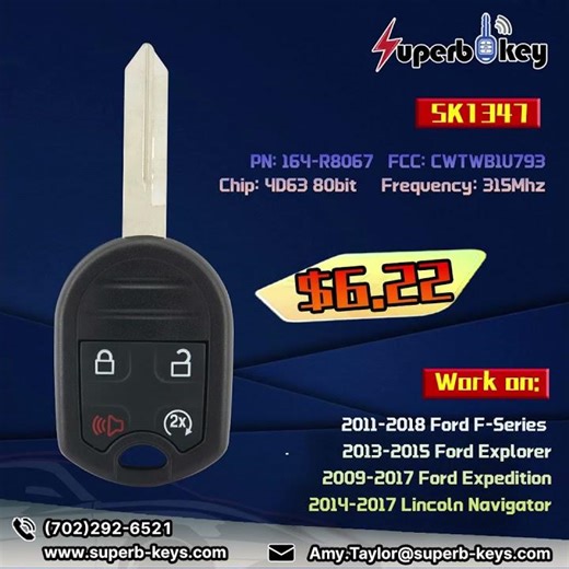 Superb Keys: Your Ford Key, Delivered in 3 Days, Nationwide!