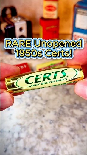 Rare Unopened 1950s Certs Breath Mints